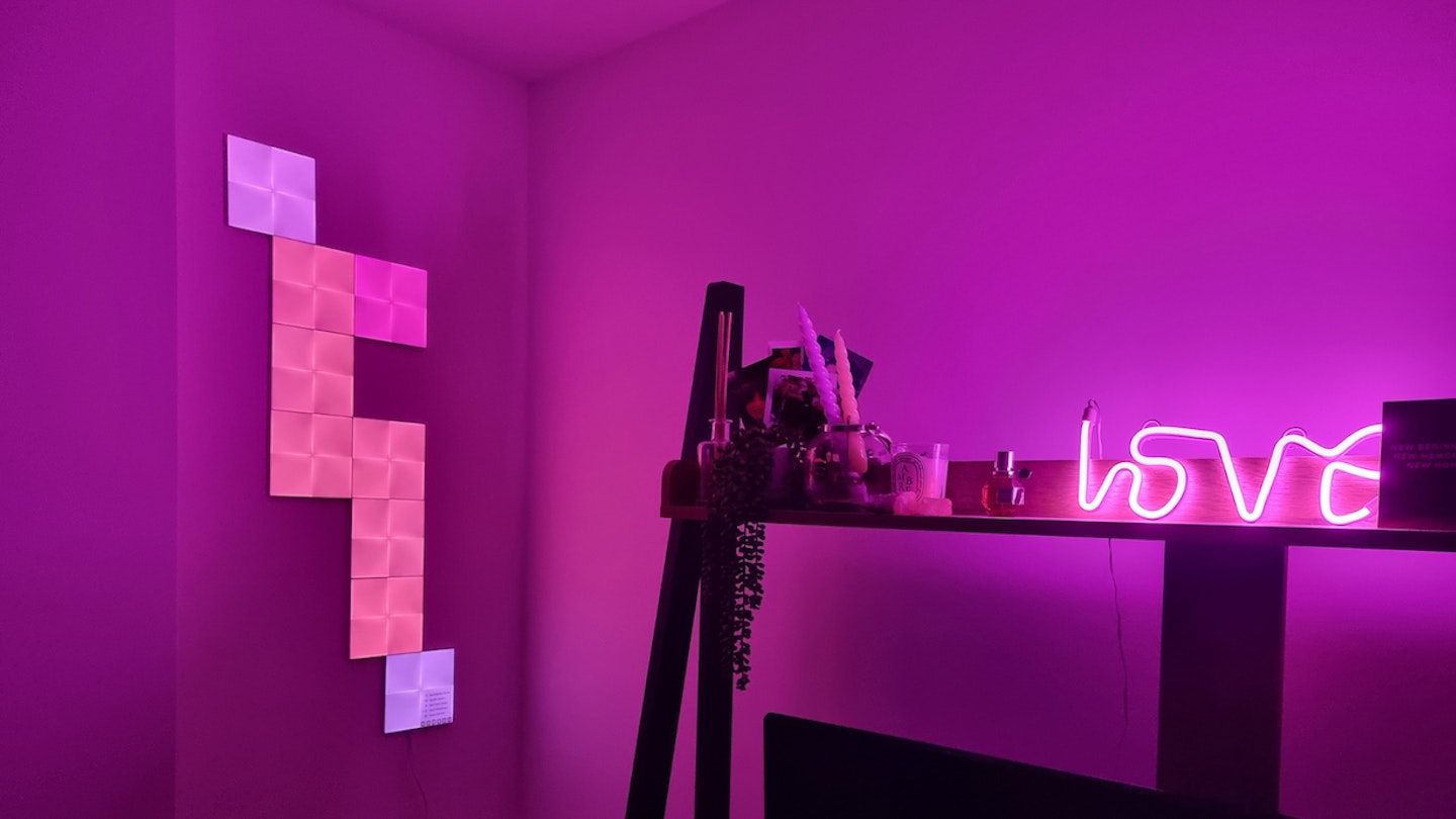 Nanoleaf canvas smart discount lights