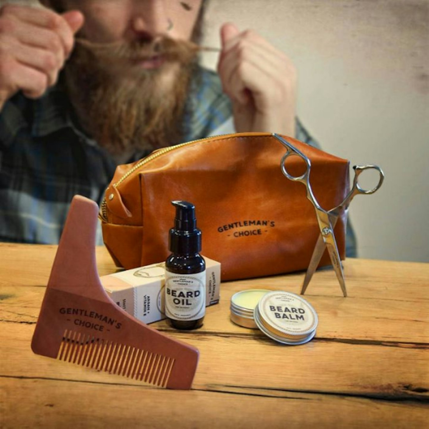 Gentleman's Choice beard grooming kit