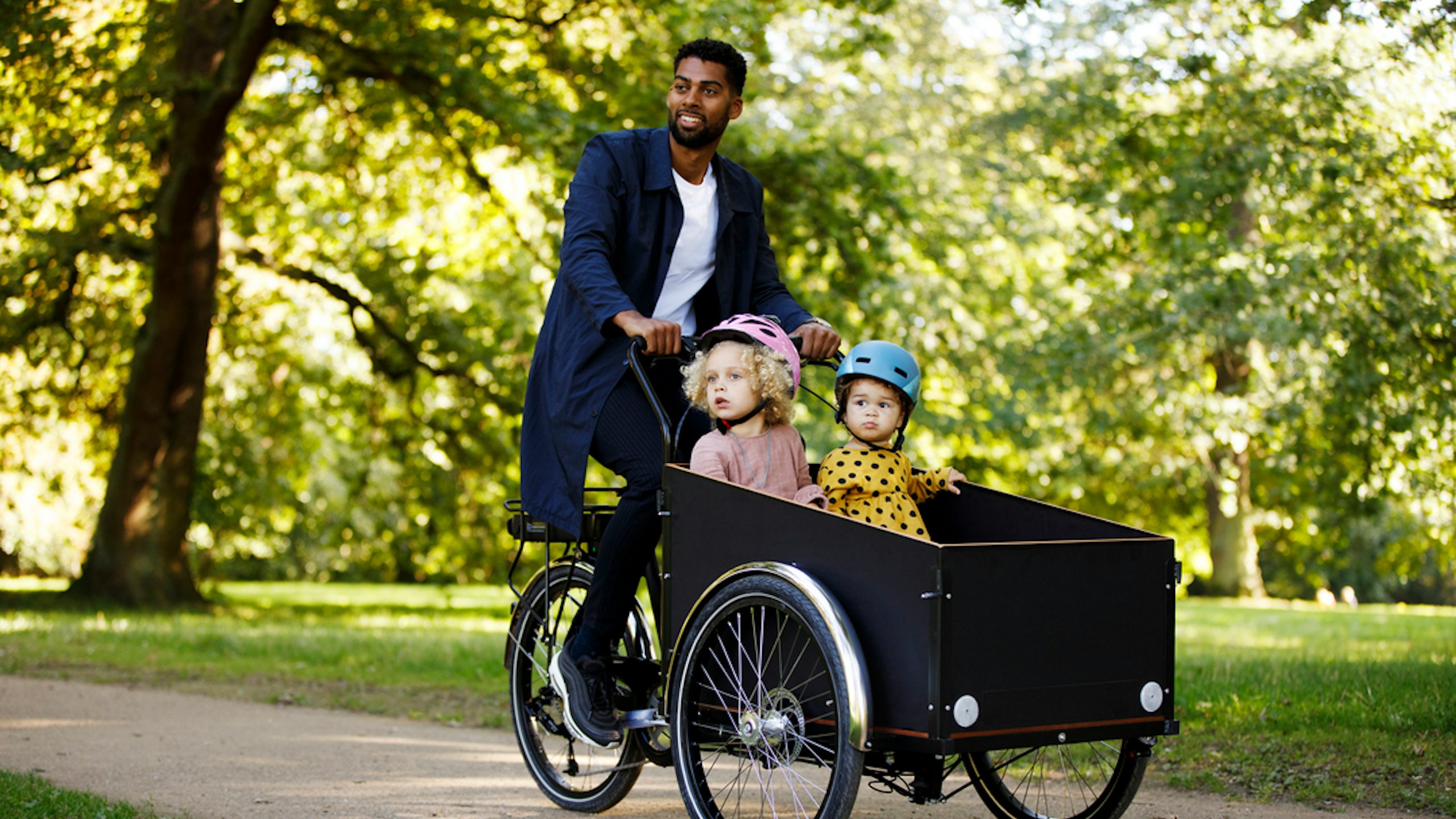 cargobike with children