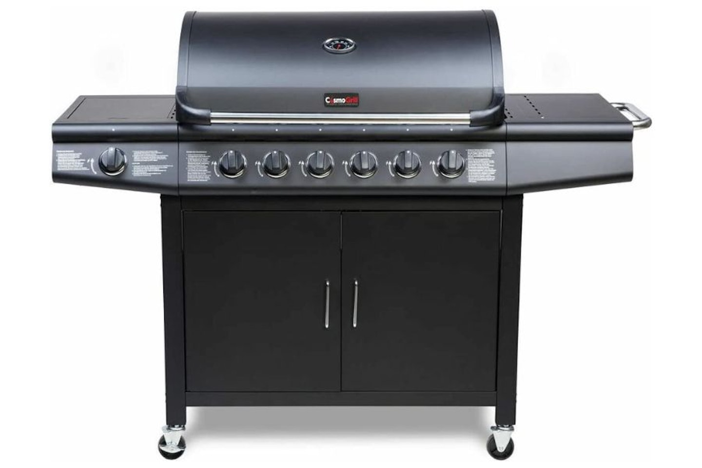 CosmoGrill Barbecue 6+1 Pro Gas Grill BBQ