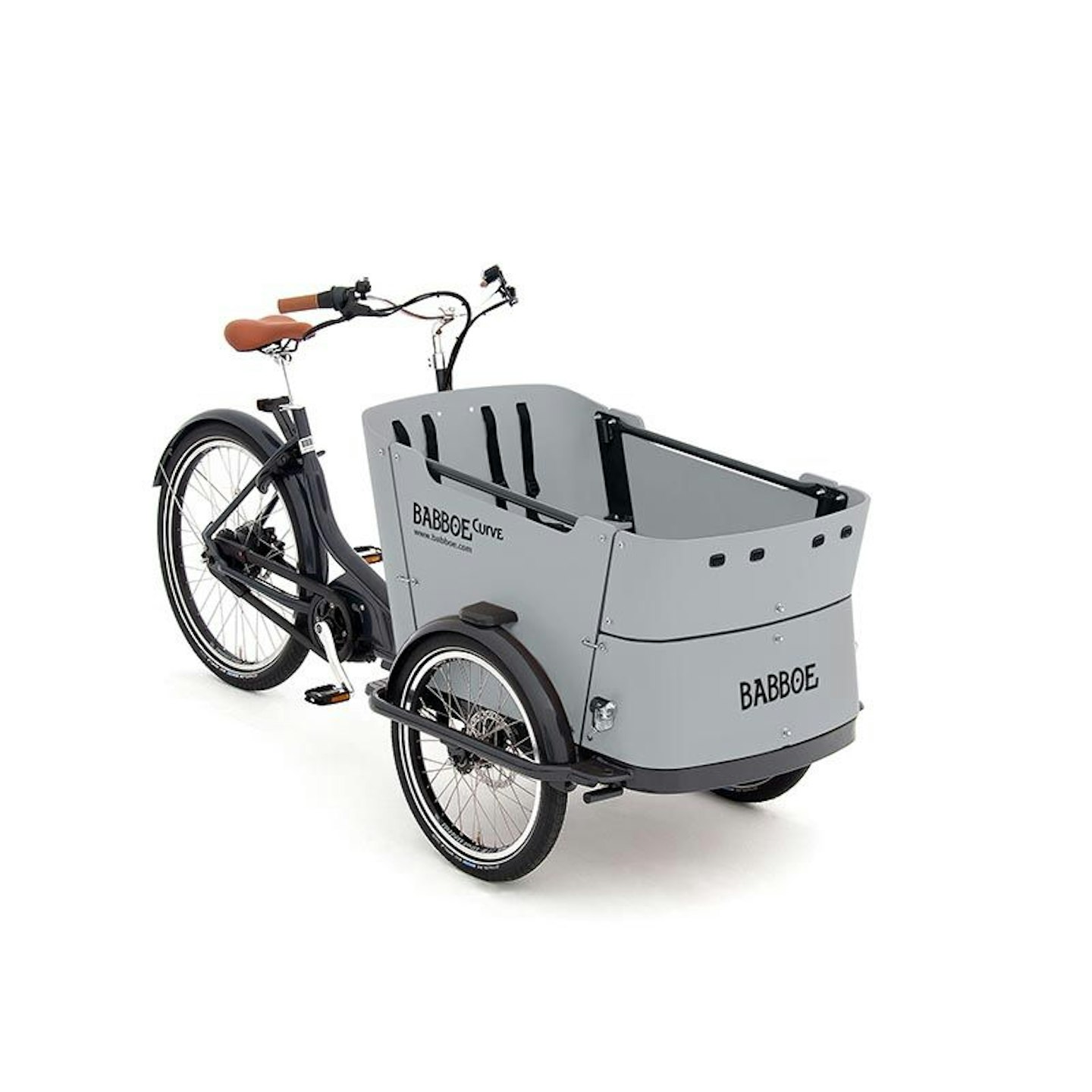 Babboe Curve family trike
