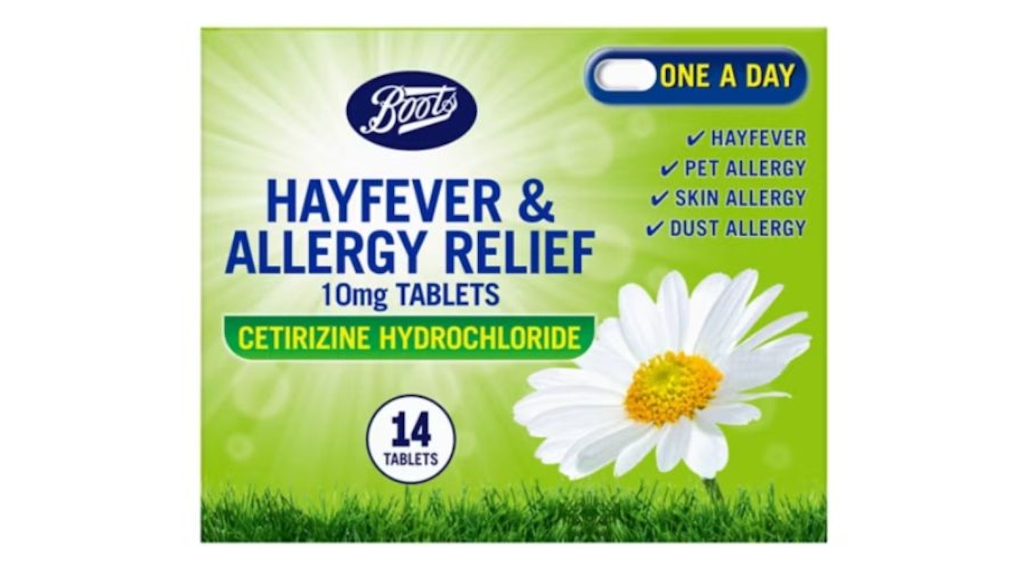 Boots Hayfever and Allergy Relief 10mg Tablets