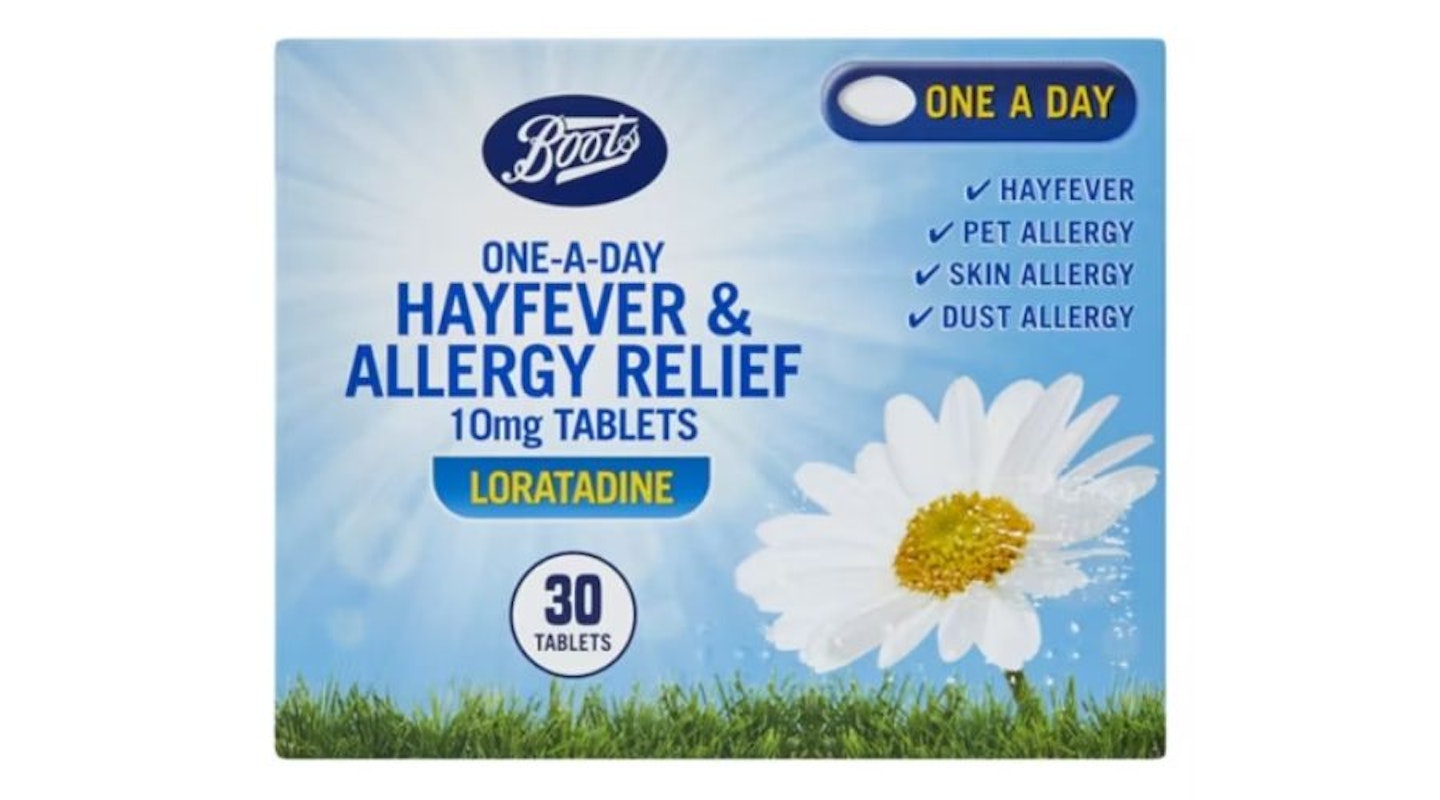 Boots One-A-Day Allergy Relief 10mg Tablets