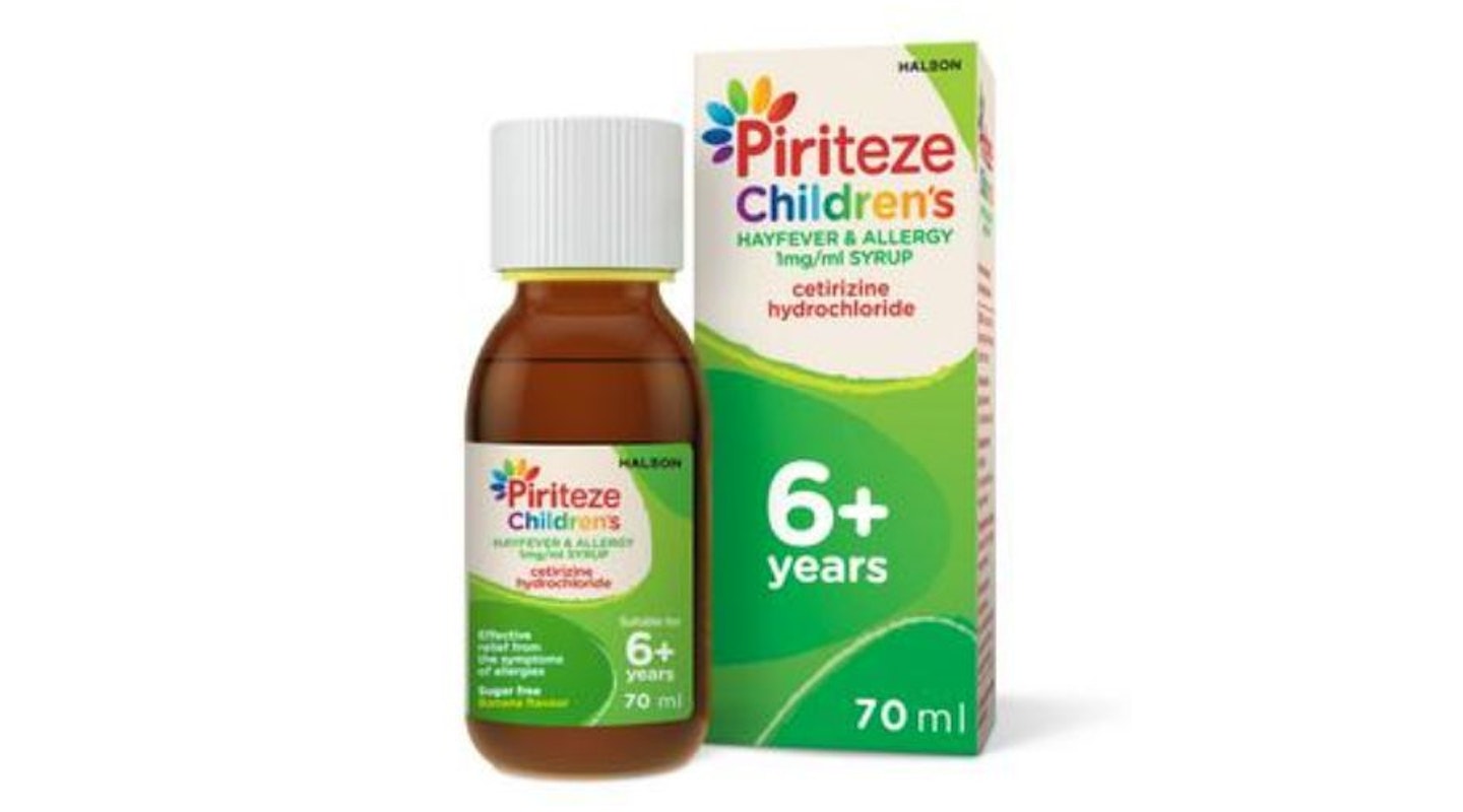 Piriteze Allergy and Hayfever Syrup