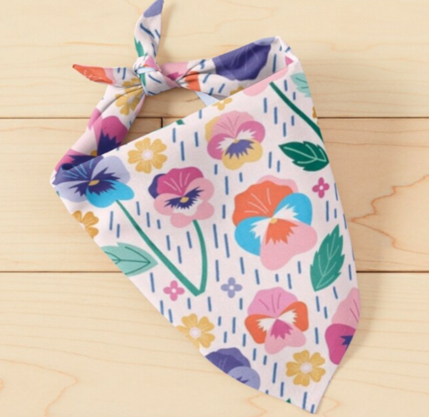 Pansy Patch Pet Bandana