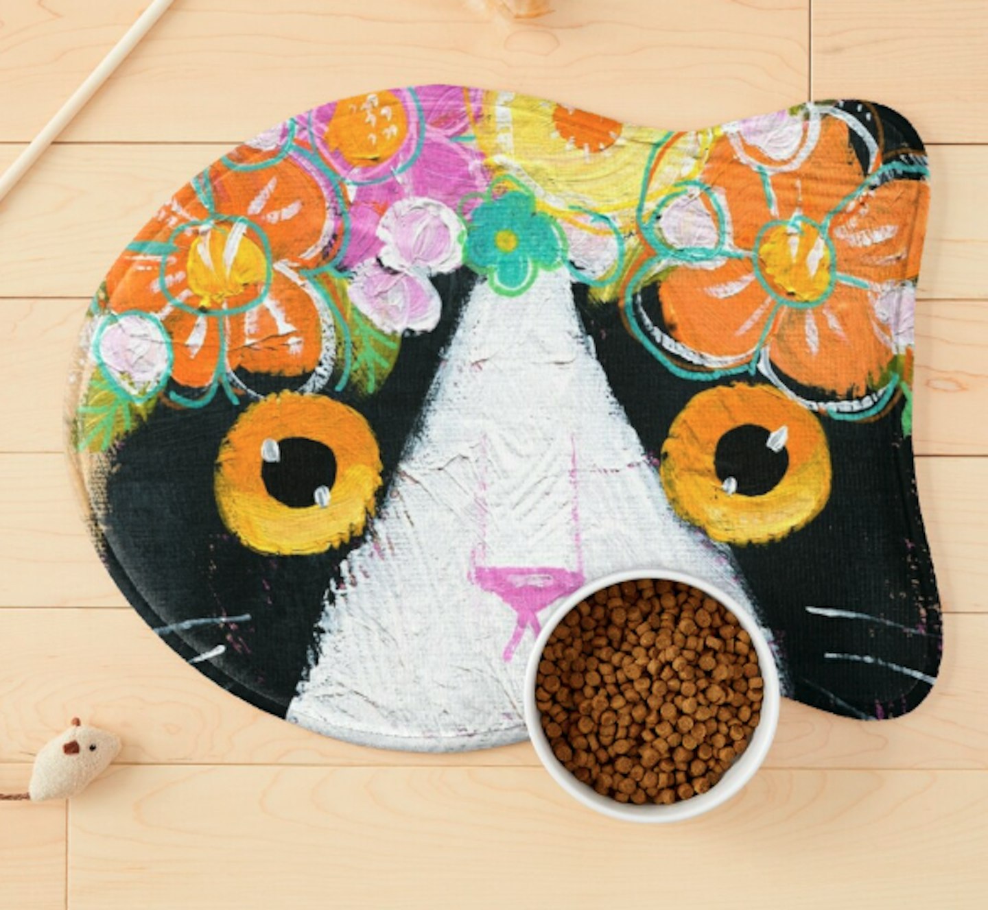 Kitty's Flower Crown Pet Mat