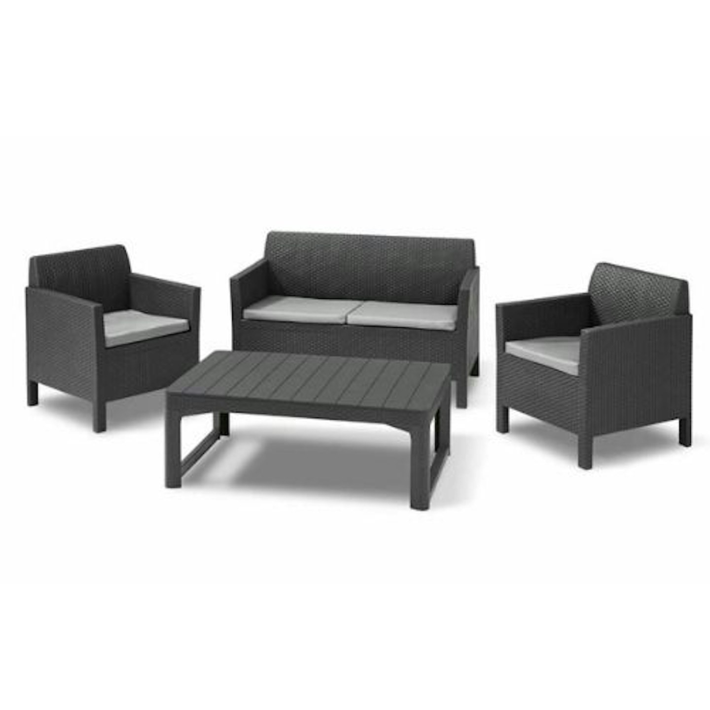 Keter Rattan Garden Furniture Dining Sofa Set