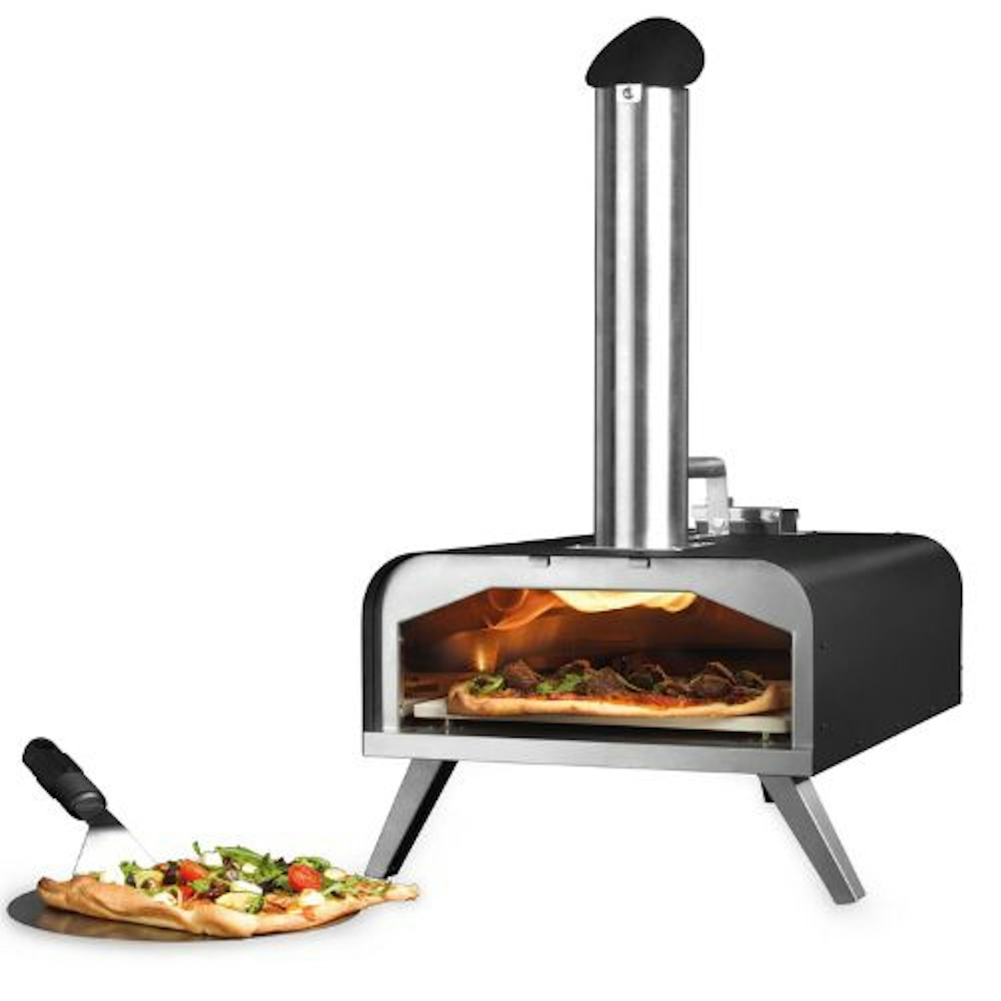 Salter Outdoor Pizza Oven Cooker & Paddle