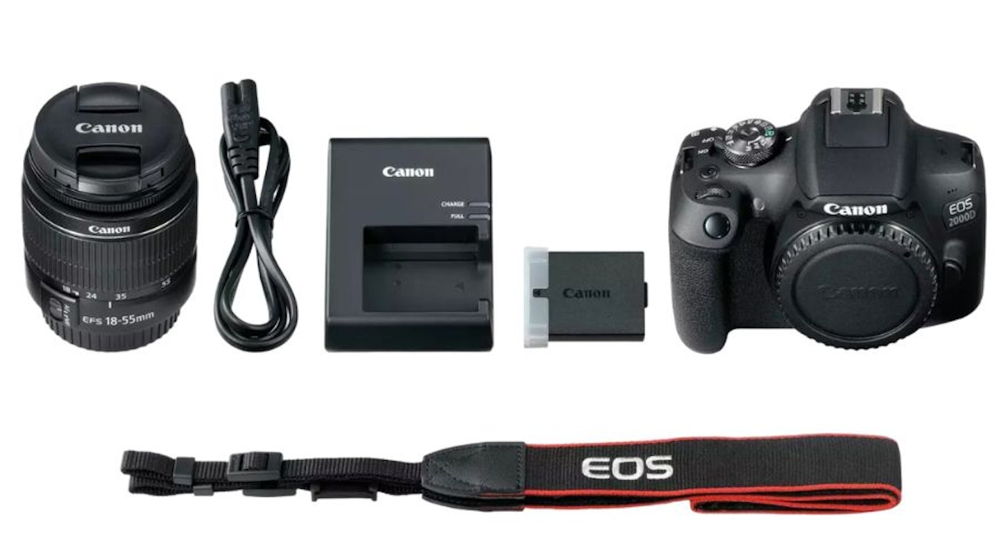 Argos Canon EOS 2000D DSLR camera kit