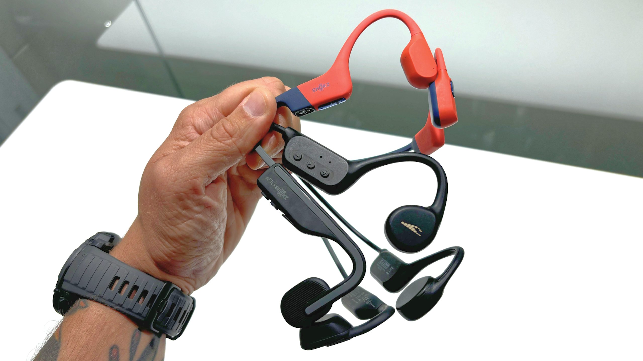 Bone-conduction headphones that have been tested by What's The Best's expert