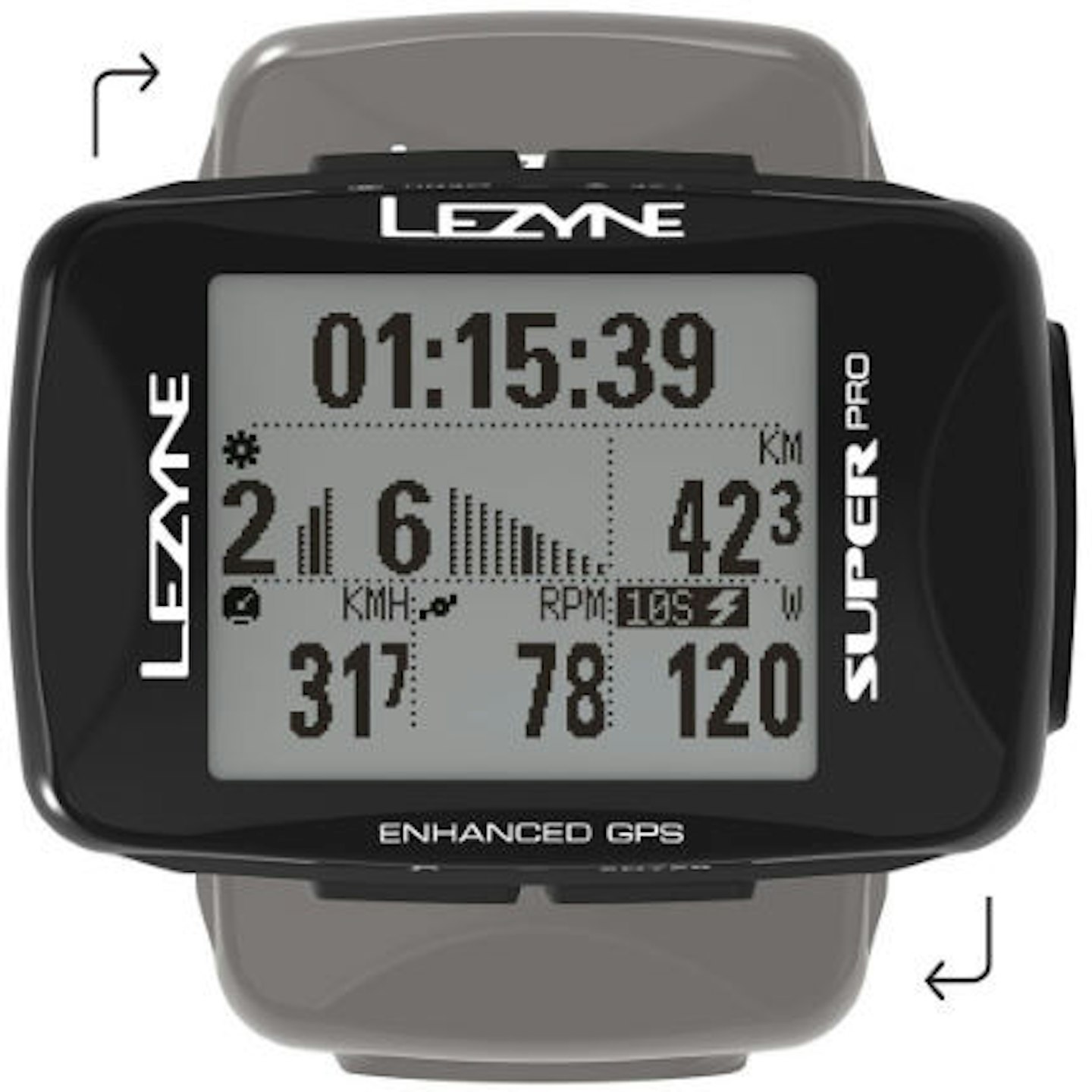 Lezyne Super Pro GPS Cycling Computer