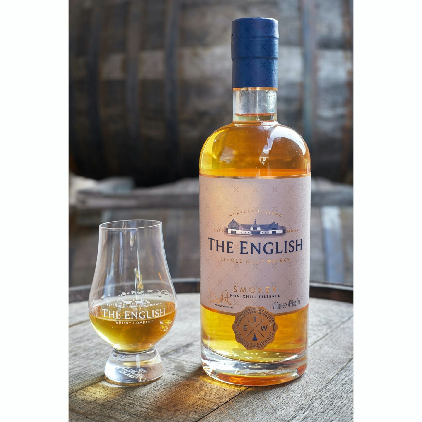 The English Smokey Single Malt Whisky, 70cl