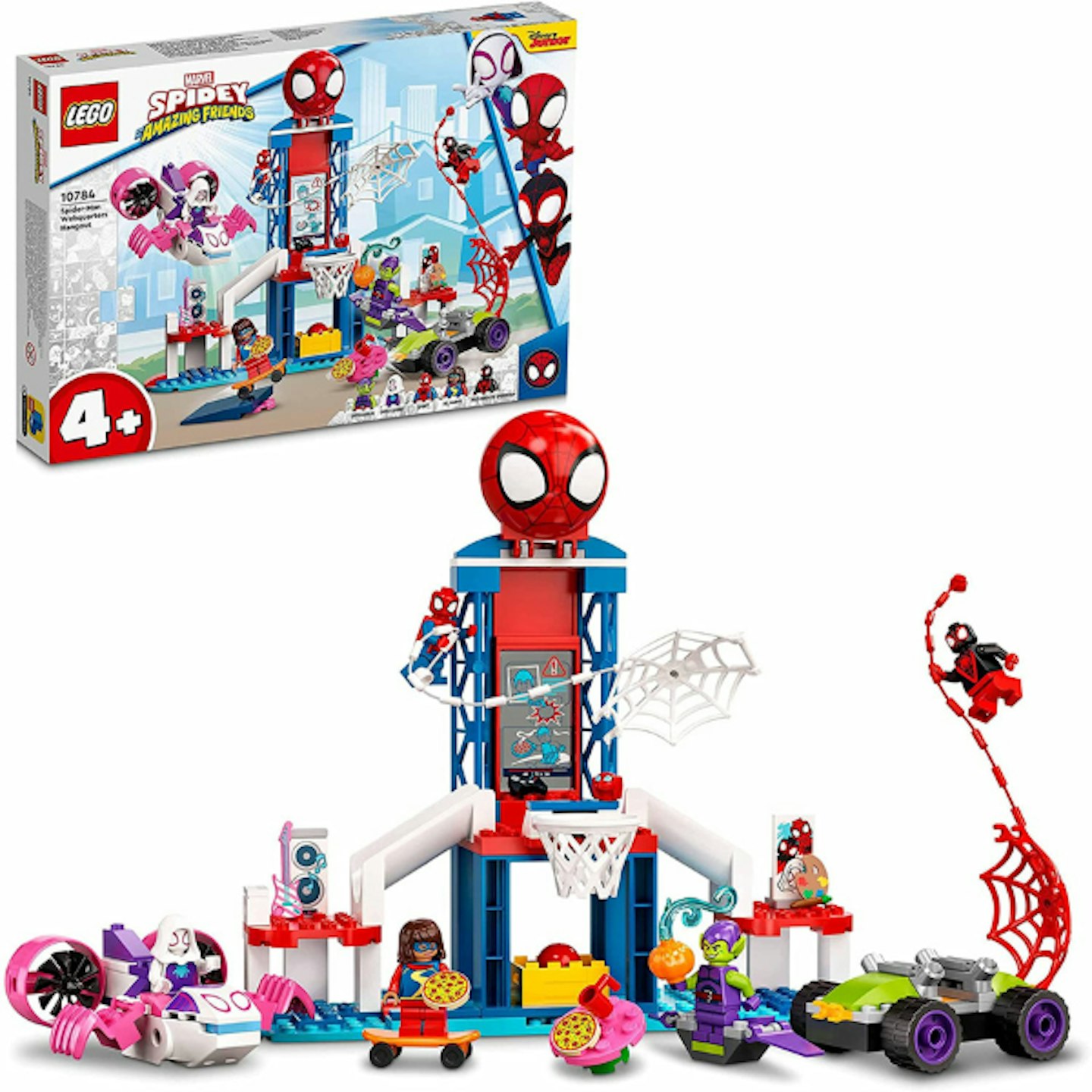 LEGO 10784 Marvel Spider-Man Webquarters Hangout, Spidey And His Amazing Friends Series