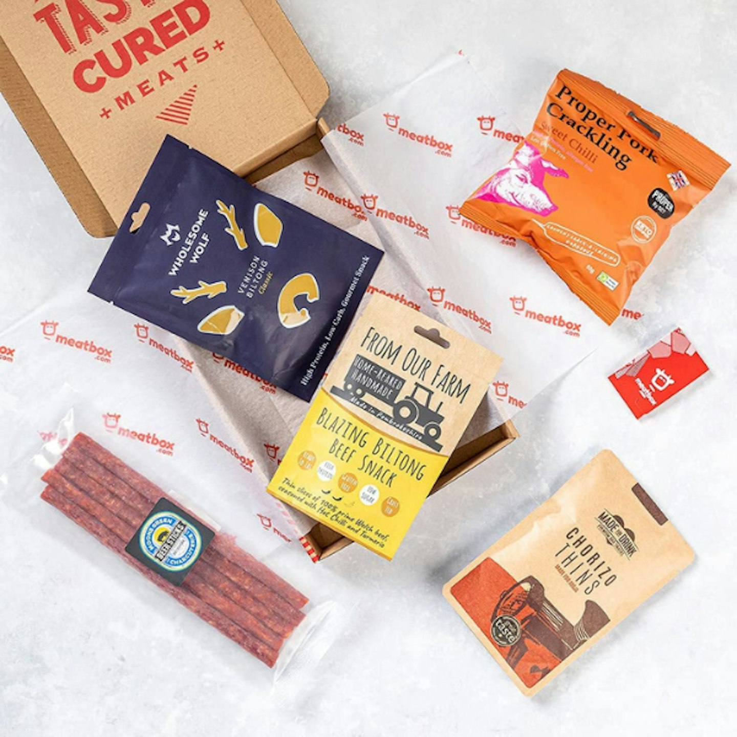 Beer Snack Meat Box - 100% British Craft Cured Meat Snacks 