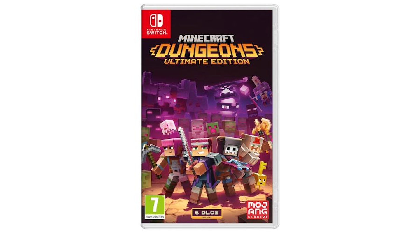 Minecraft Dungeons Ultimate Edition - one of the best Nintendo switch games for kids