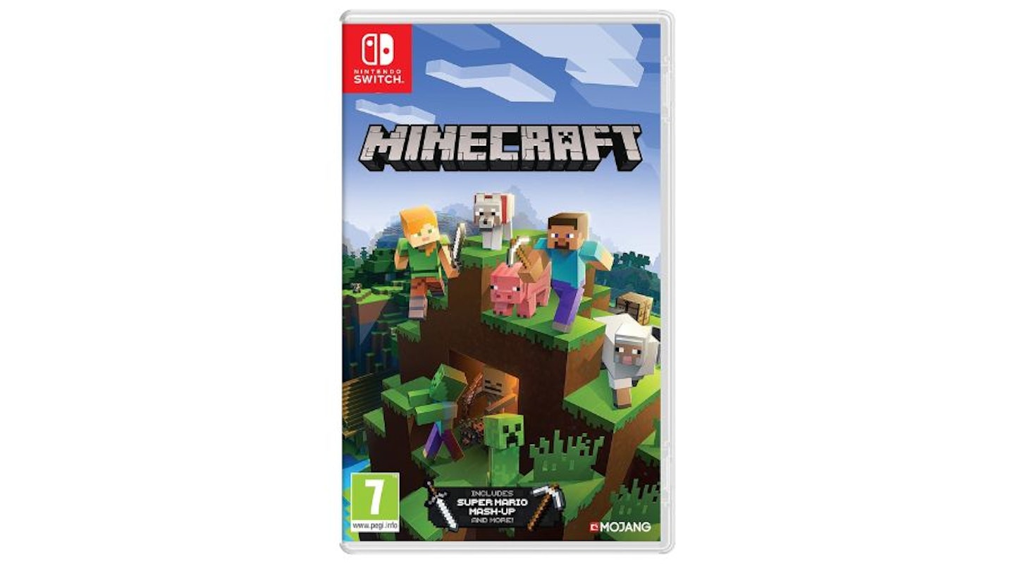 Minecraft - one of the best Nintendo switch games for kids