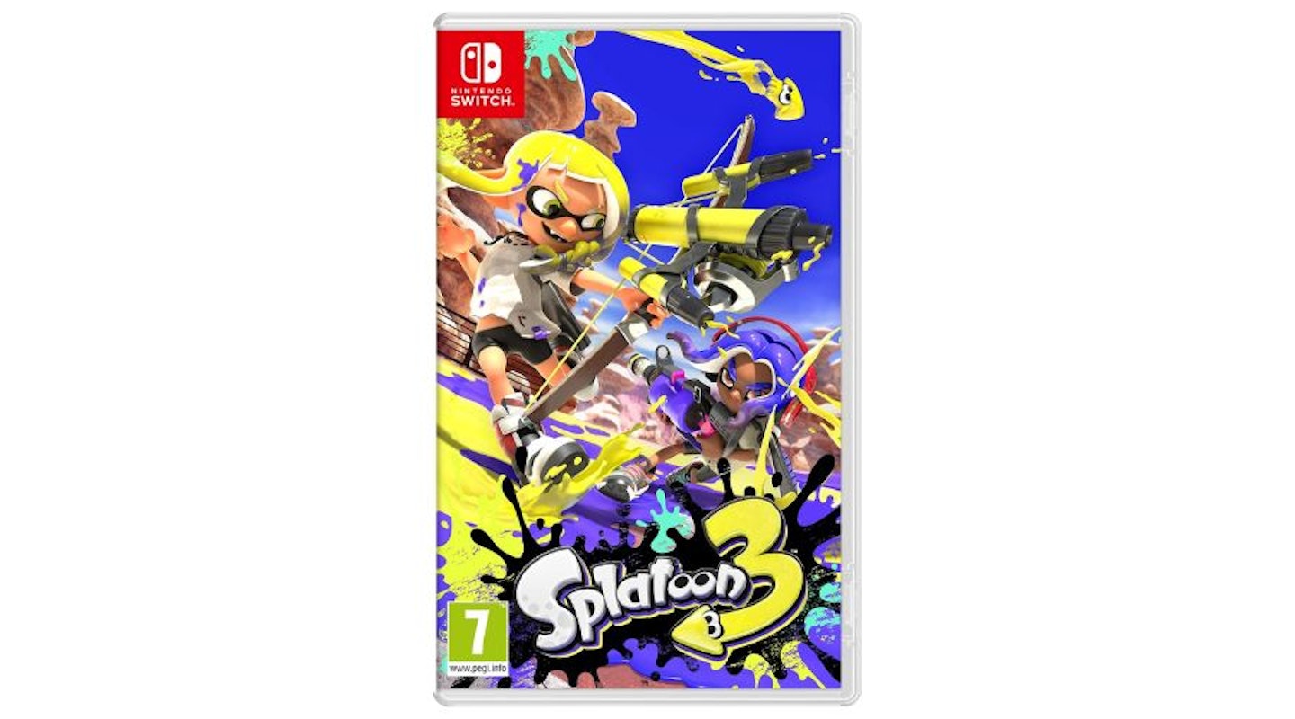 Splatoon 3 - one of the best Nintendo switch games for kids