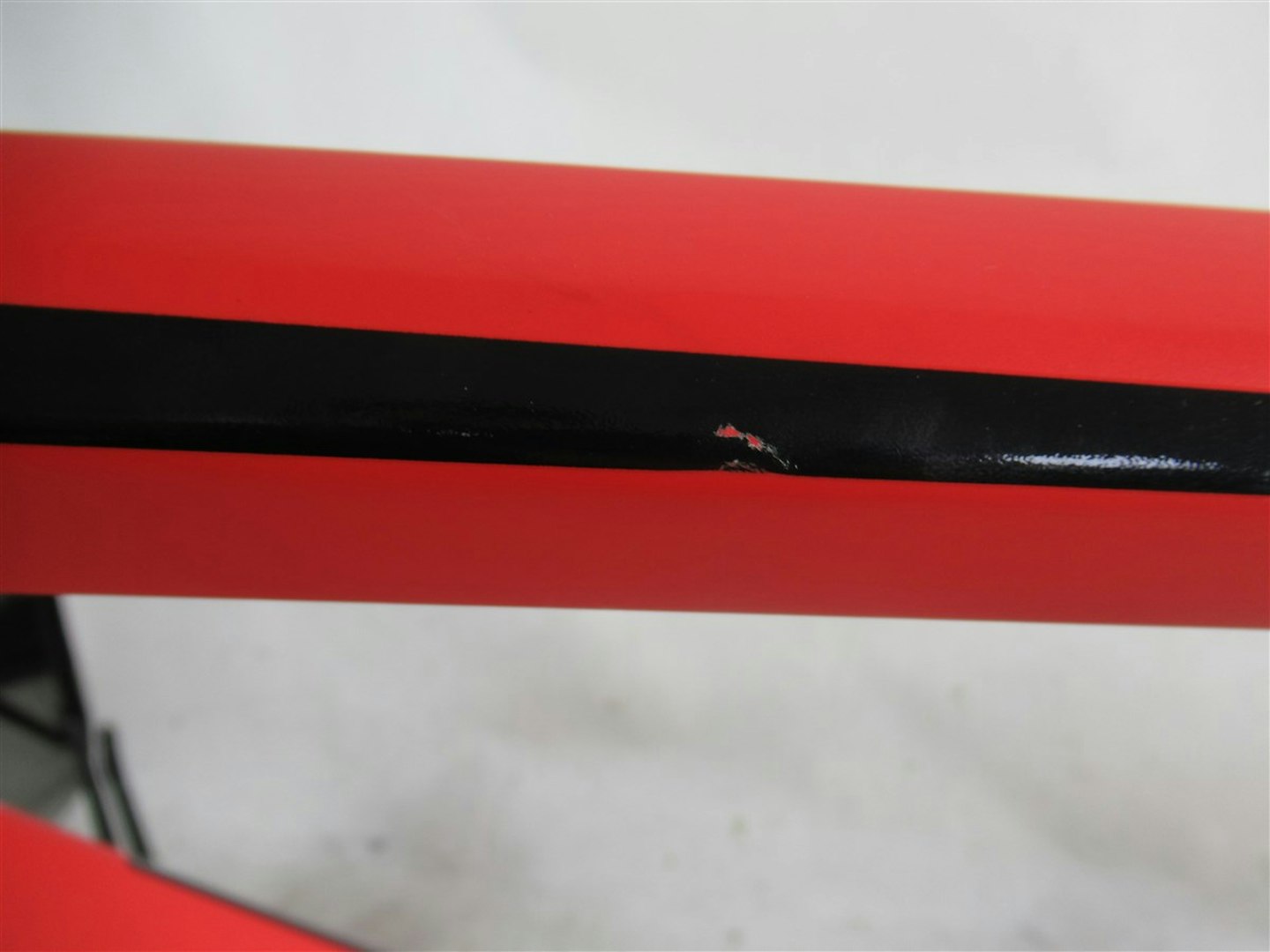BMC Teammachine SLR FIVE top tube damage