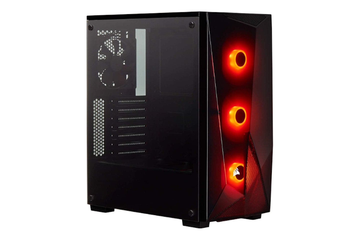 Corsair SPEC-DELTA Carbide Series, RGB Tempered Glass Mid-Tower ATX Gaming Case