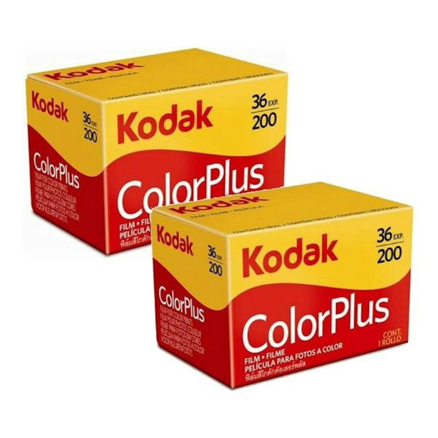 Kodak Color Plus Colour 35mm Film 36exp (Pack of 2)