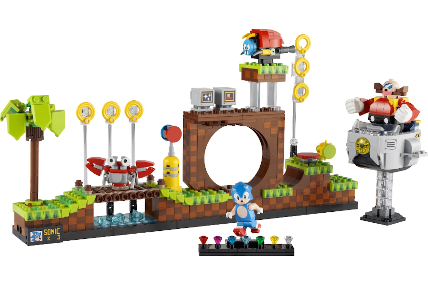 LEGO Ideas Sonic The Hedgehog Green Hill Zone