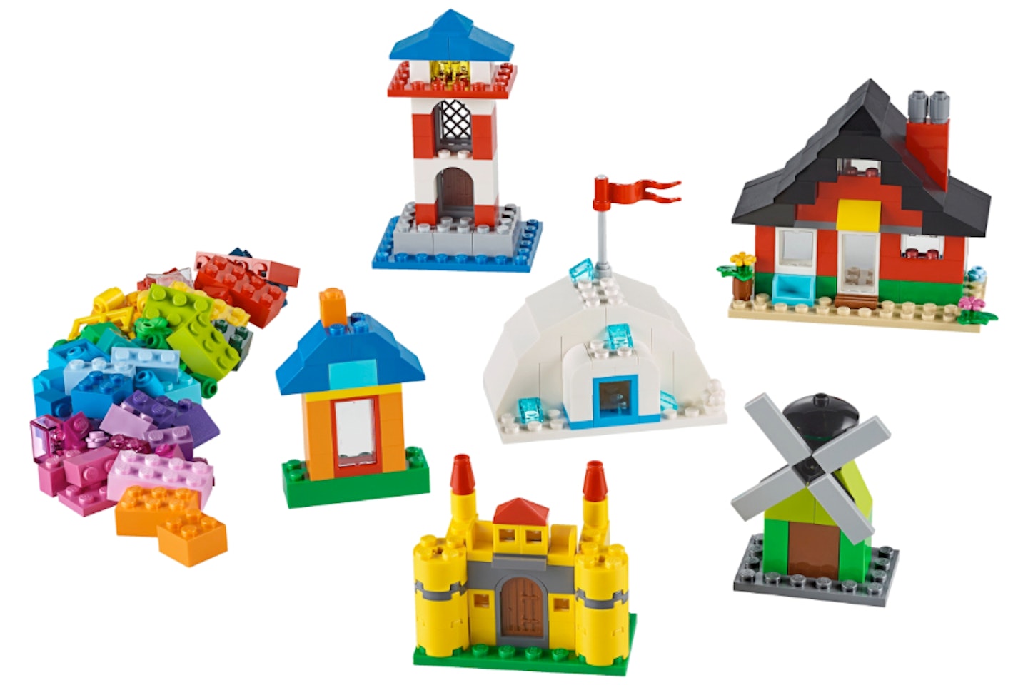 LEGO Classic Bricks and Houses