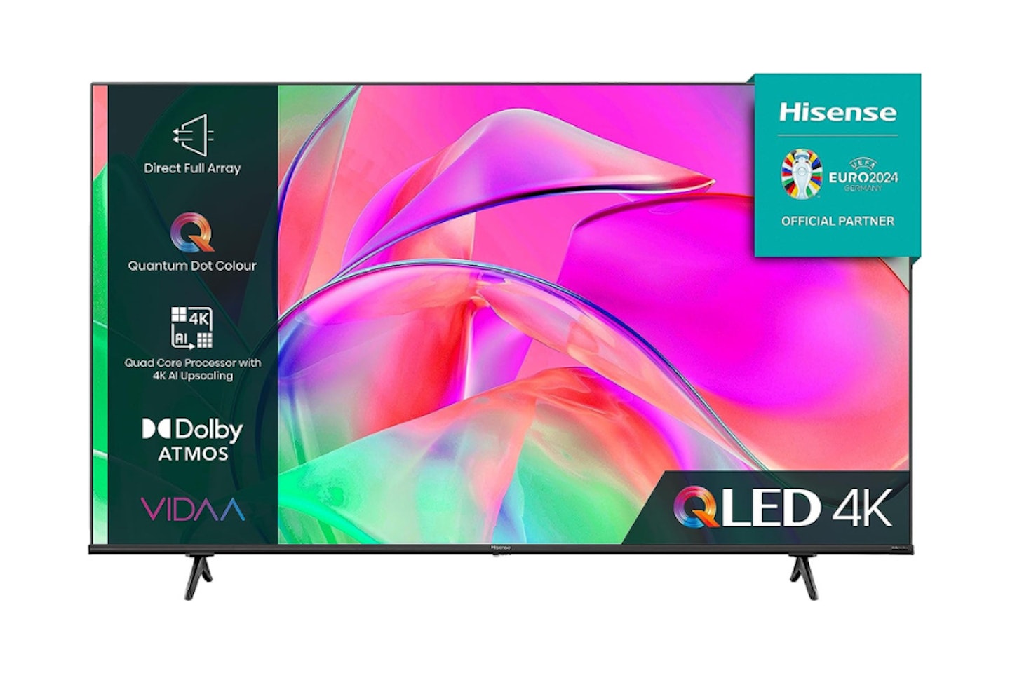 Hisense 65 Inch QLED Smart TV 65E77KQTUK