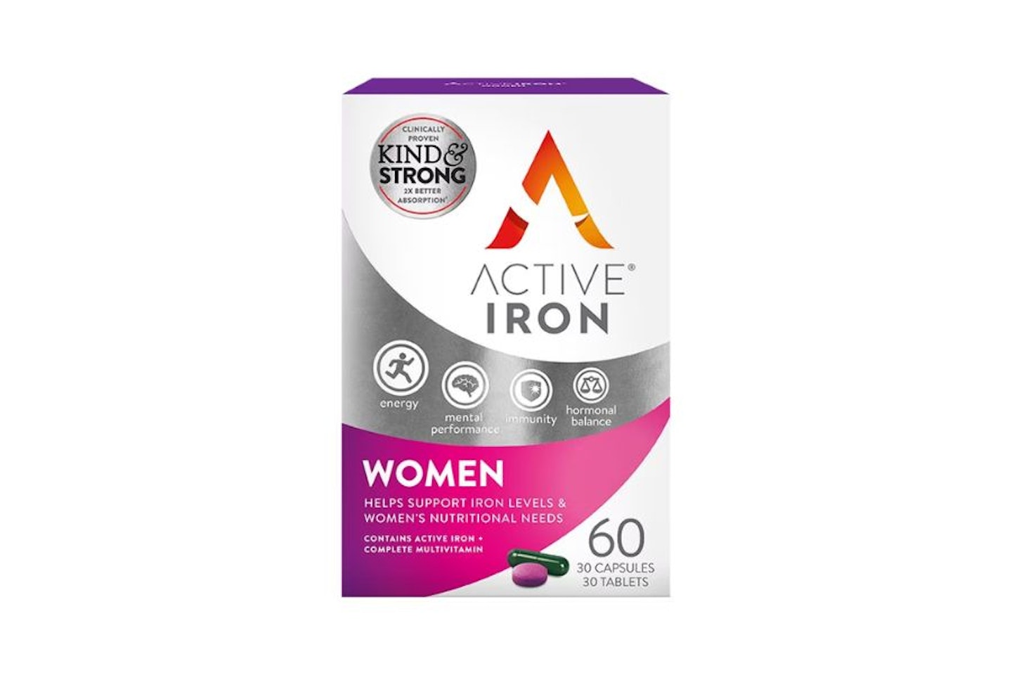 Active Iron for Women Capsules 60 Capsules