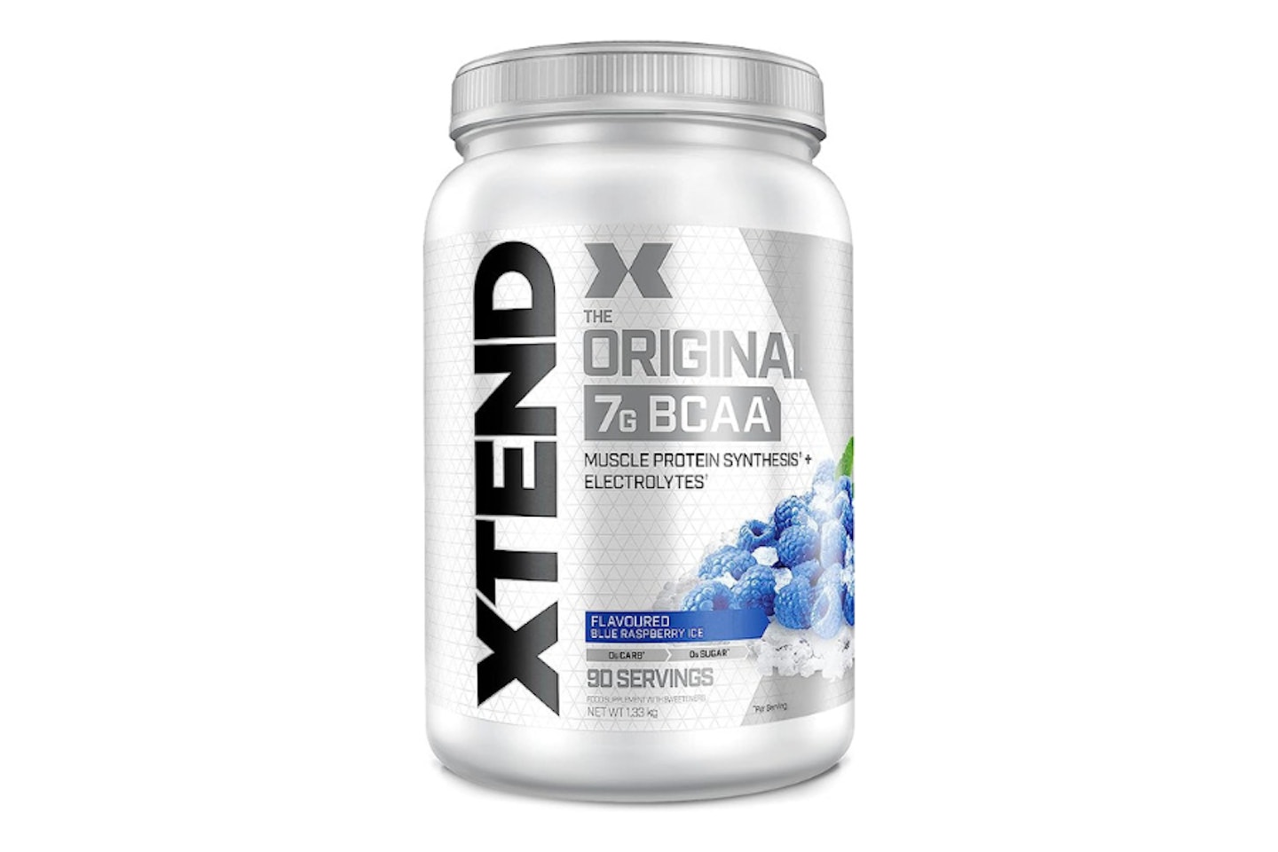 XTEND Original BCAA Blue Raspberry Ice Branched Chain Amino Acids Supplement