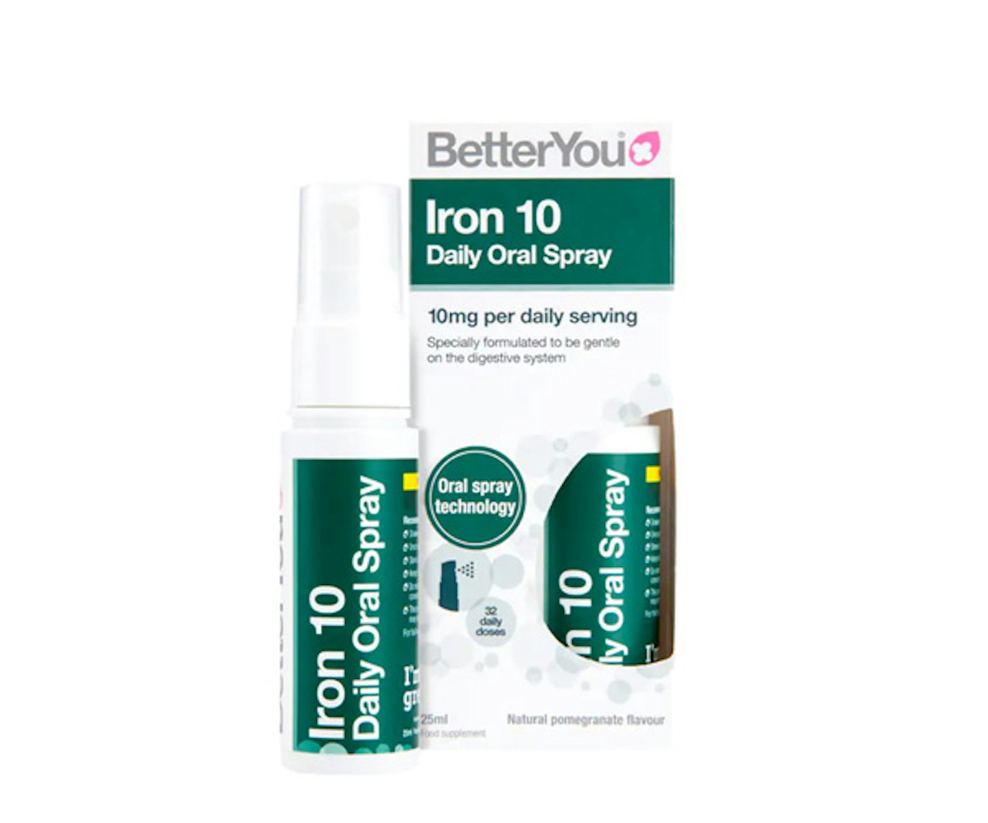 Better You Iron 10 Daily Oral Spray 10mg 25ml