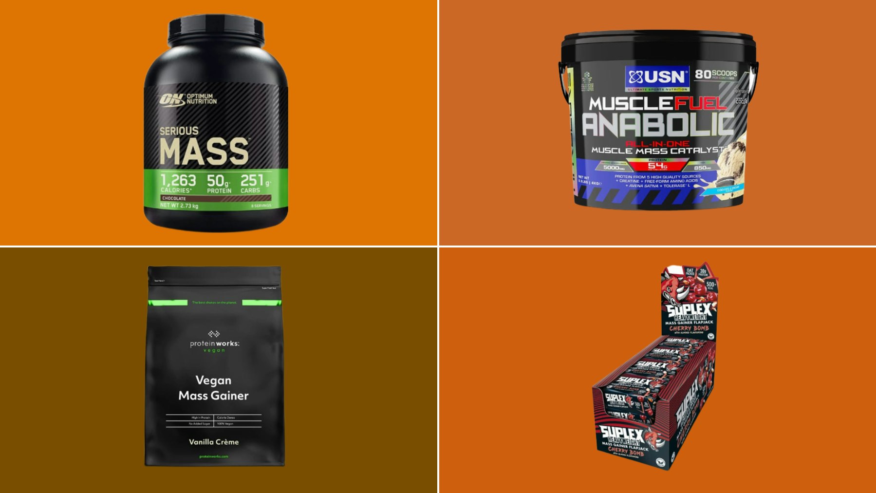 The best mass gainers