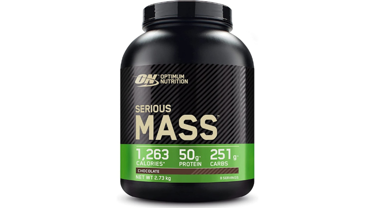 Optimum Nutrition Serious Mass Protein Powder High Calorie Mass Gainer - Chocolate Flavour