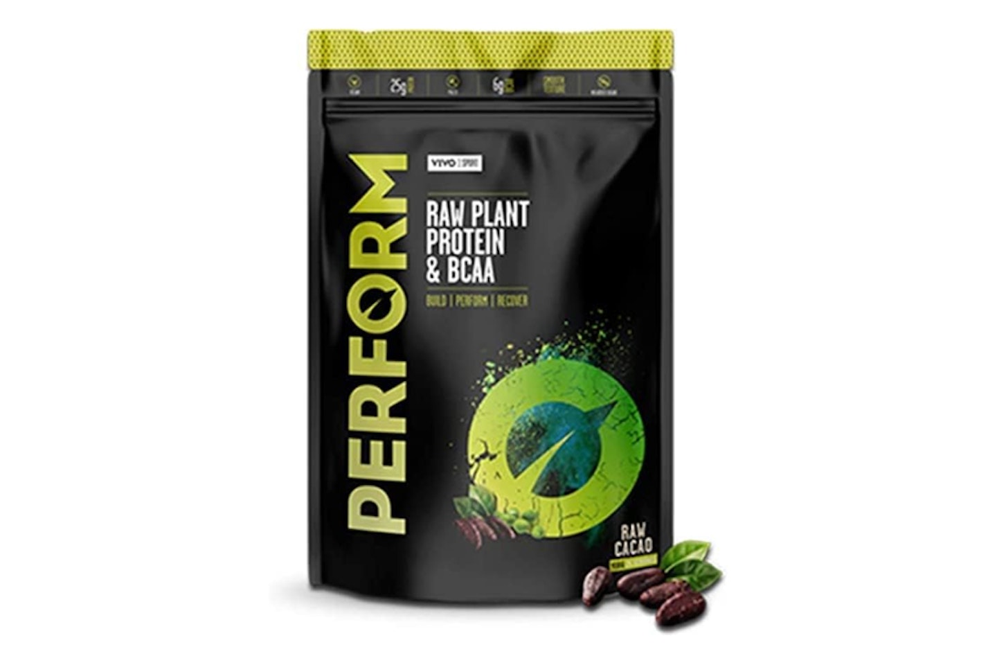 Vivo Life Perform Raw Cacao Flavour Vegan Protein Powder