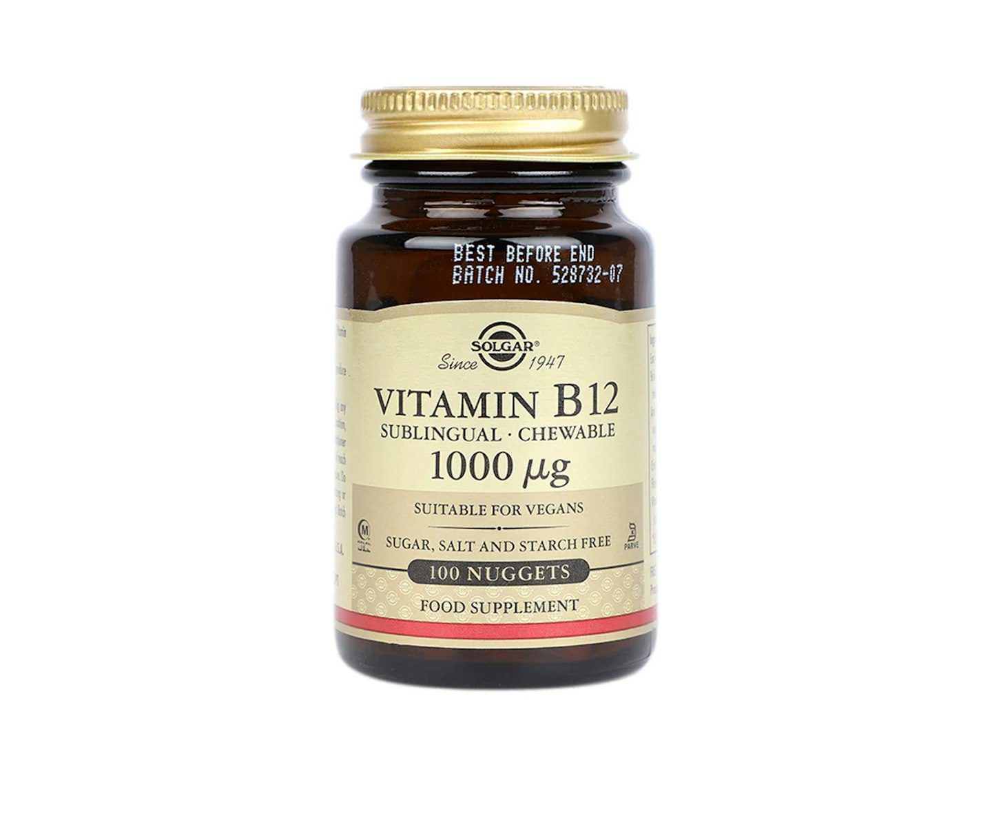 Solgar Vitamin B12 1000µg 100 Nuggets