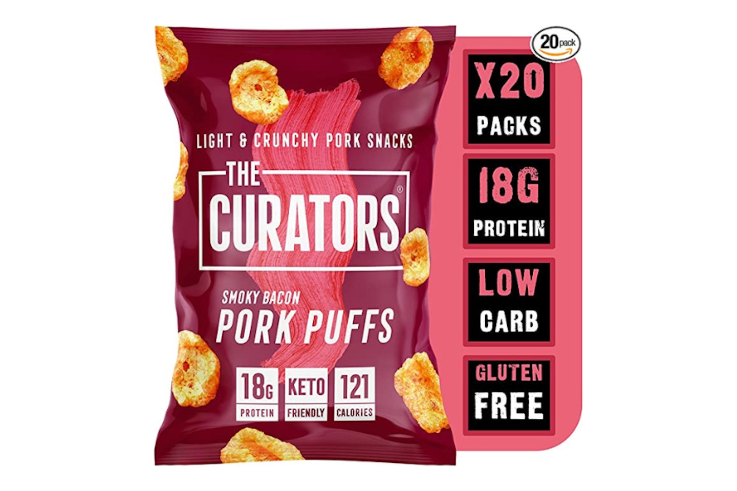 THE CURATORS High Protein Pork Puffs