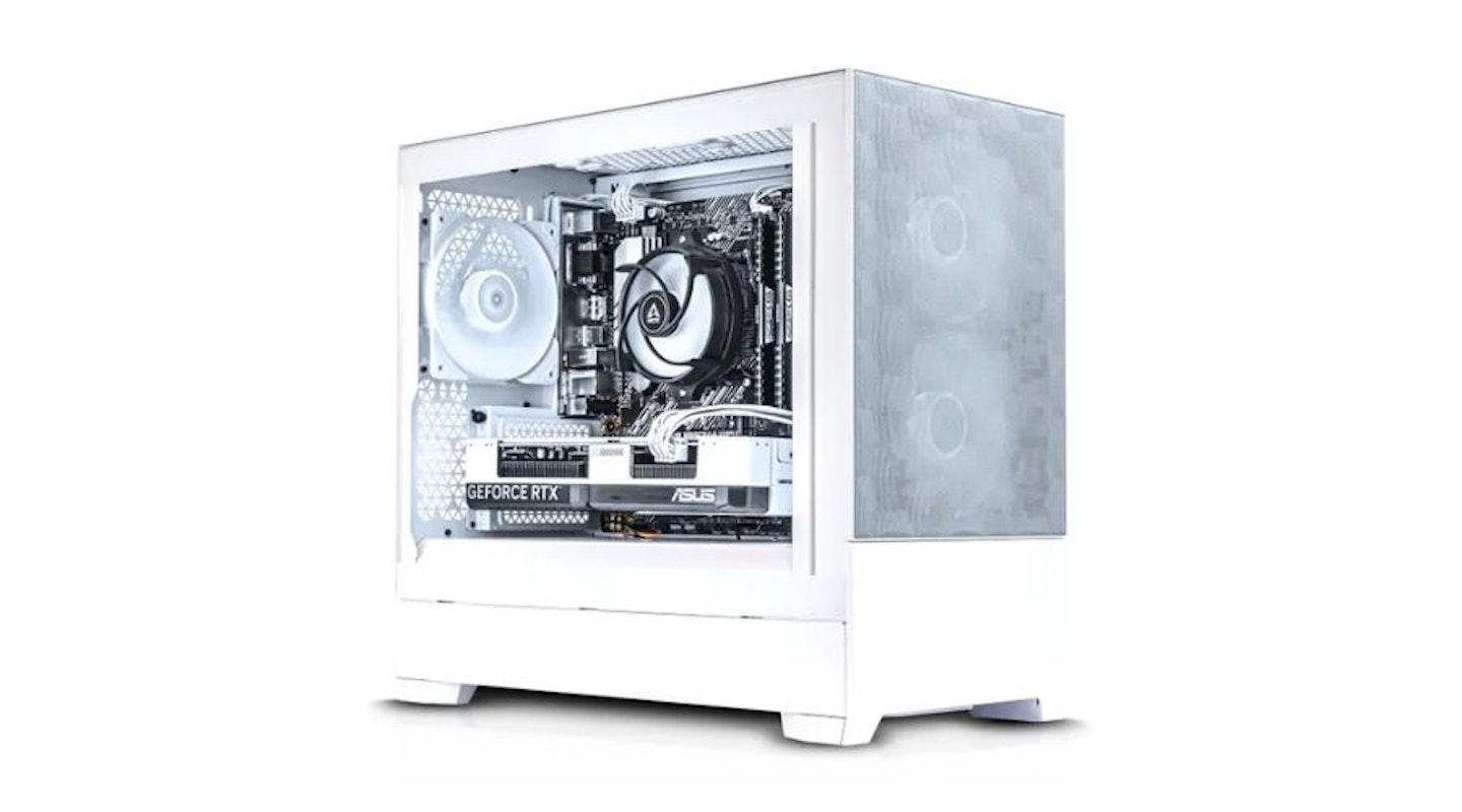 AWD-IT FROST Ryzen 5 5500 6 Core NVIDIA RTX 4060 8GB White Desktop PC