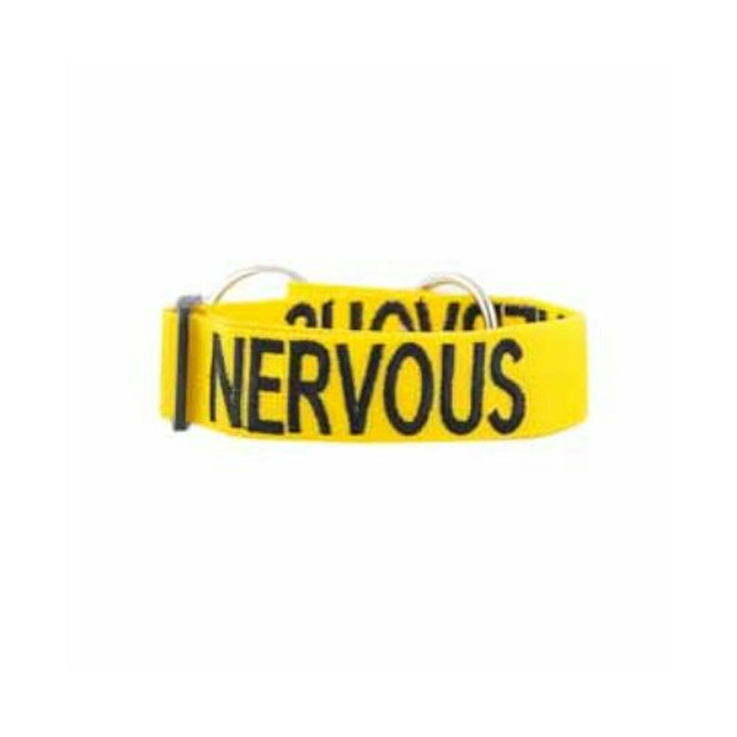 Friendly Dog Collars 'Nervous' Dog Collar Yellow