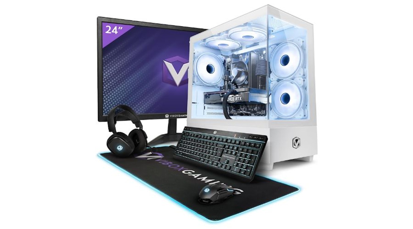 Vibox IV-8 Gaming PC – 24-inch Monitor Bundle