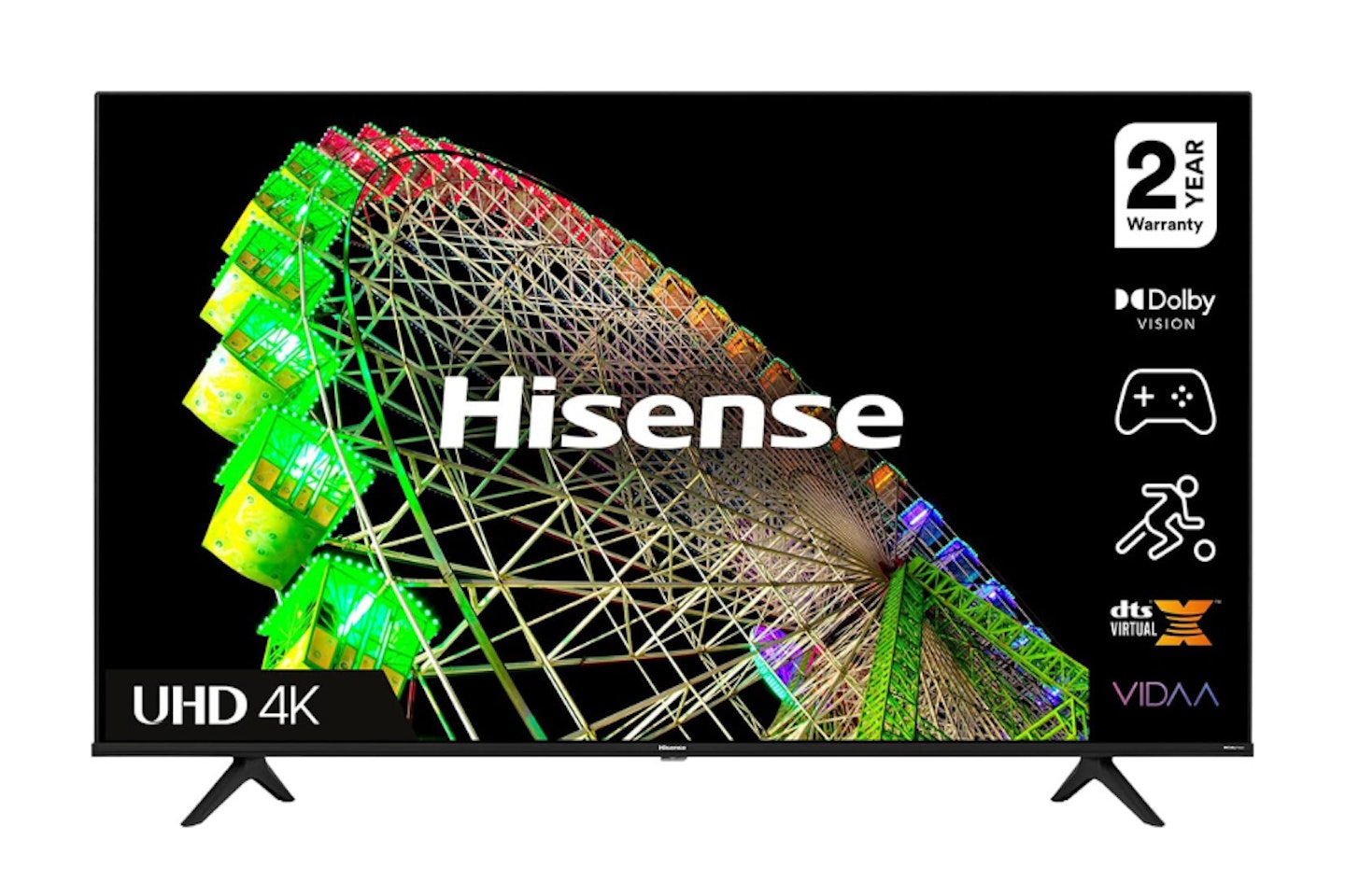 Hisense 65A6BGTUK (65 Inch) 4K UHD Smart TV