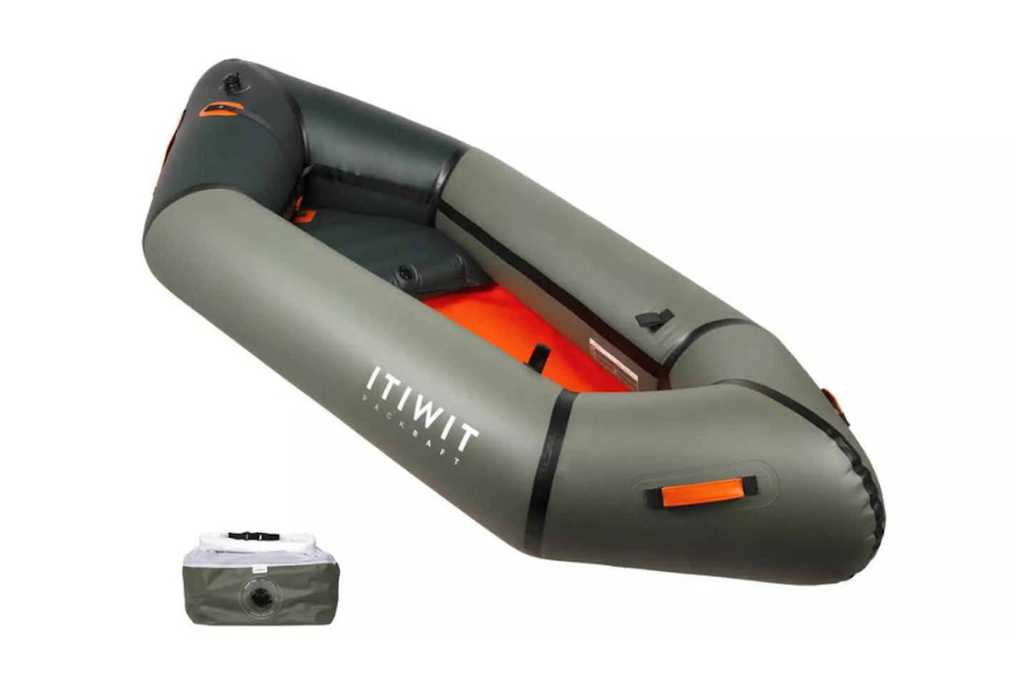 Decathlon 100 1 Person River Packraft Kayak 