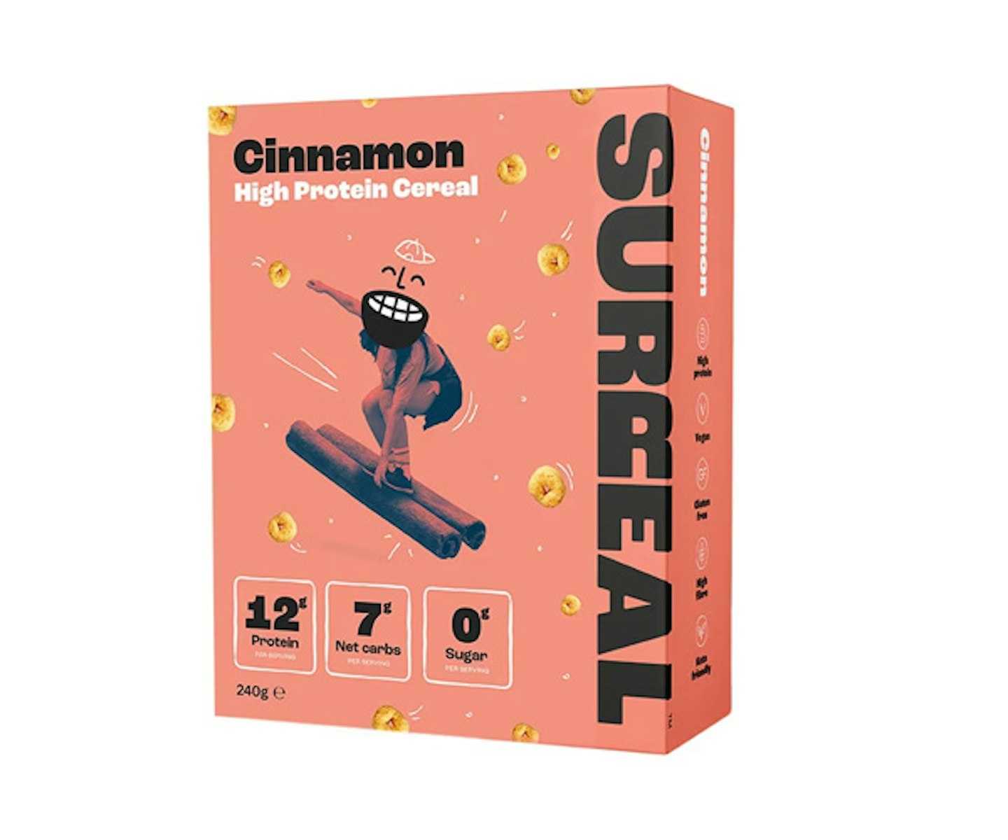 Surreal High Protein Cereal Cinnamon 240g