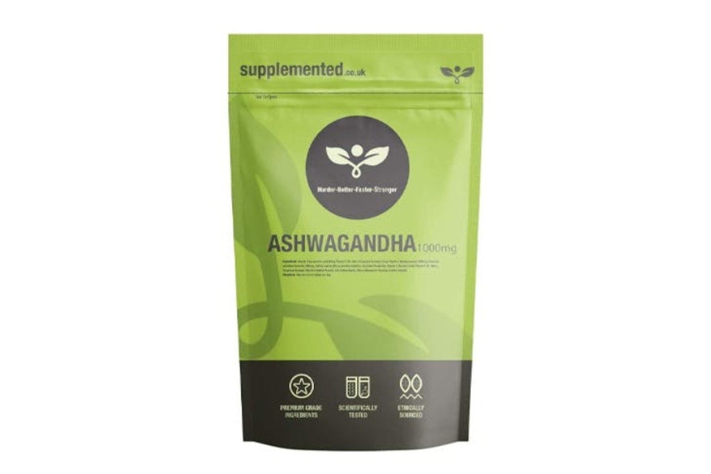 Supplemented Store Ashwagandha Extract 1000mg Tablets