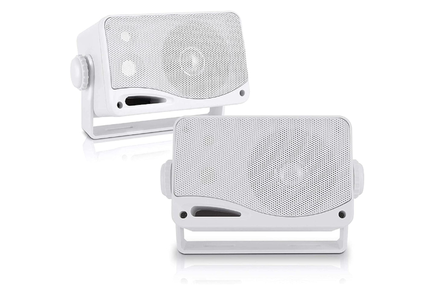 Pyle PLMR24 200W 3-Way Marine Mini Box Speaker System Pair