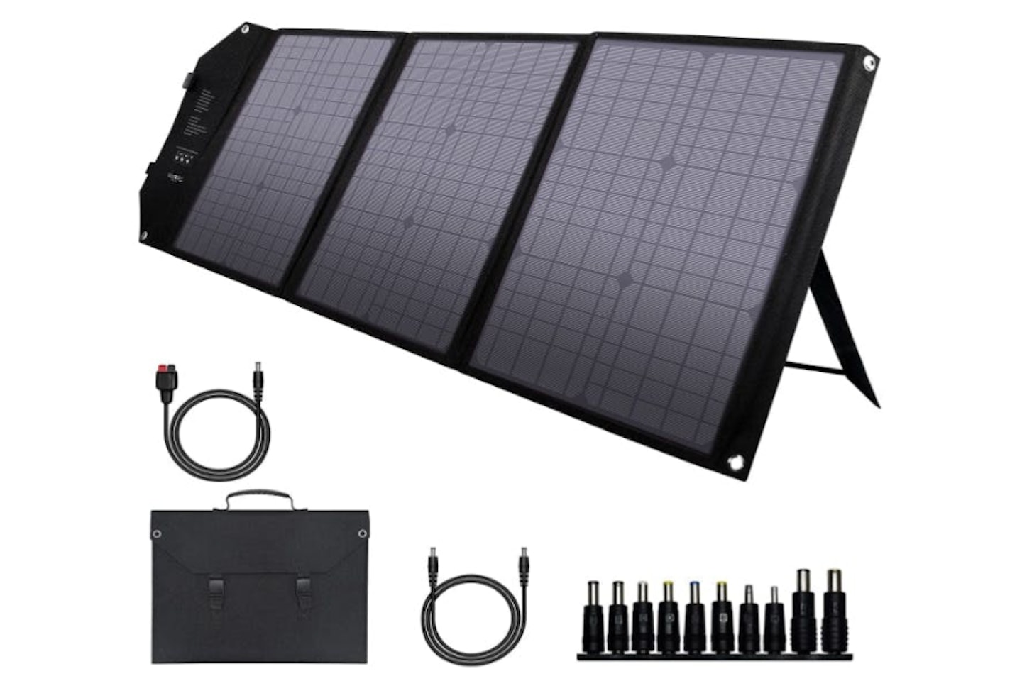 powkey 60W 12-18V Portable Solar Pane