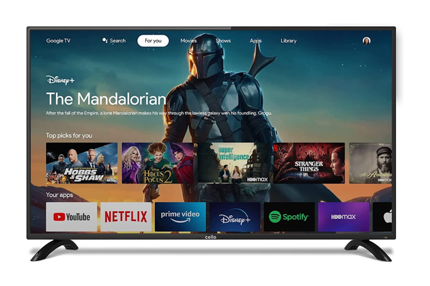 Cello ZG0204 40” Smart Android TV