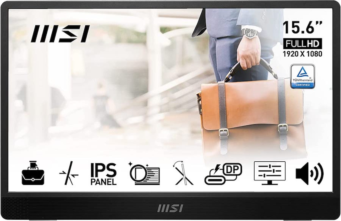 MSI PRO MP161 15.6 Inch Full HD Portable Monitor