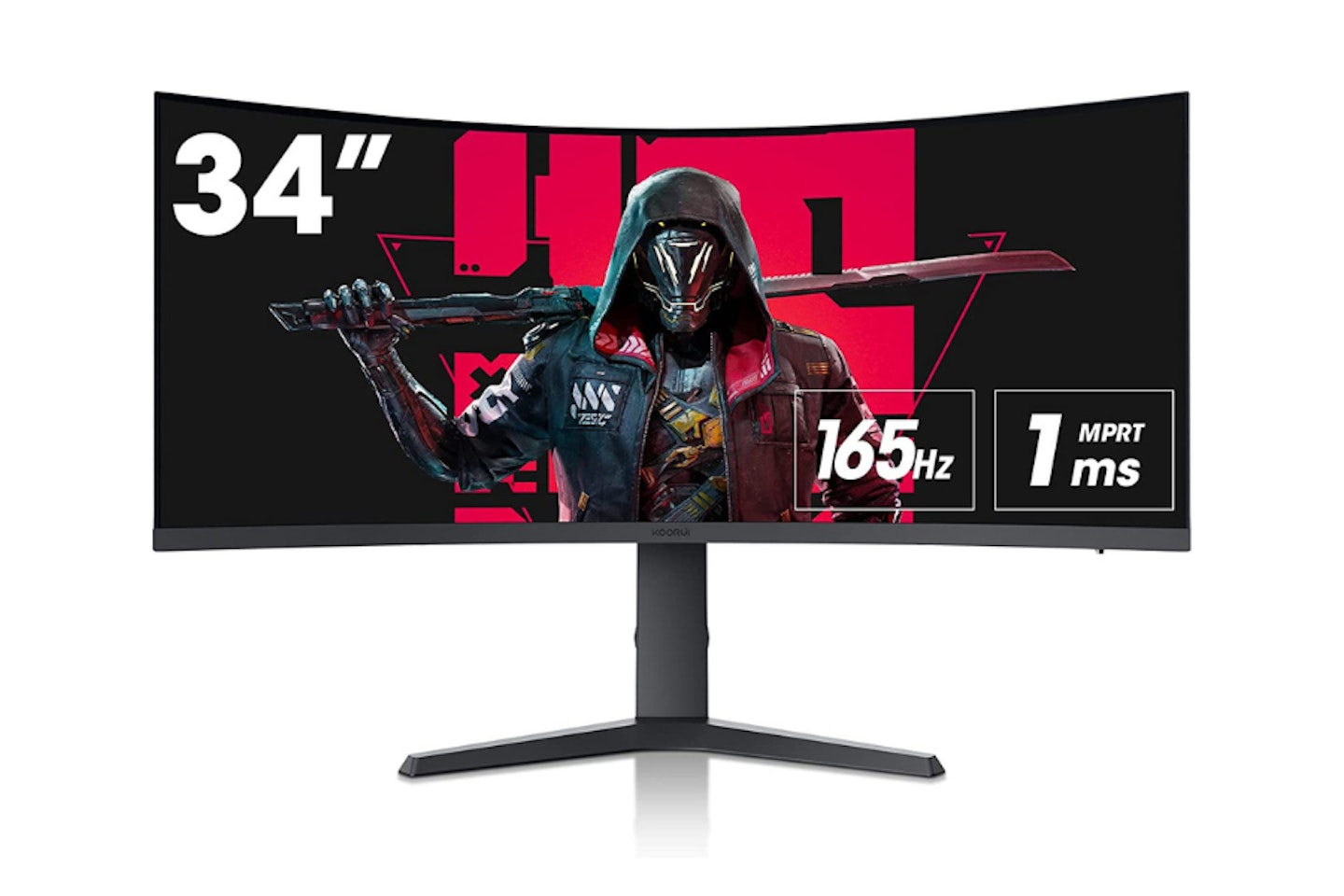 KOORUI 34 Inch Ultrawide Curved Gaming 1440p Monitor