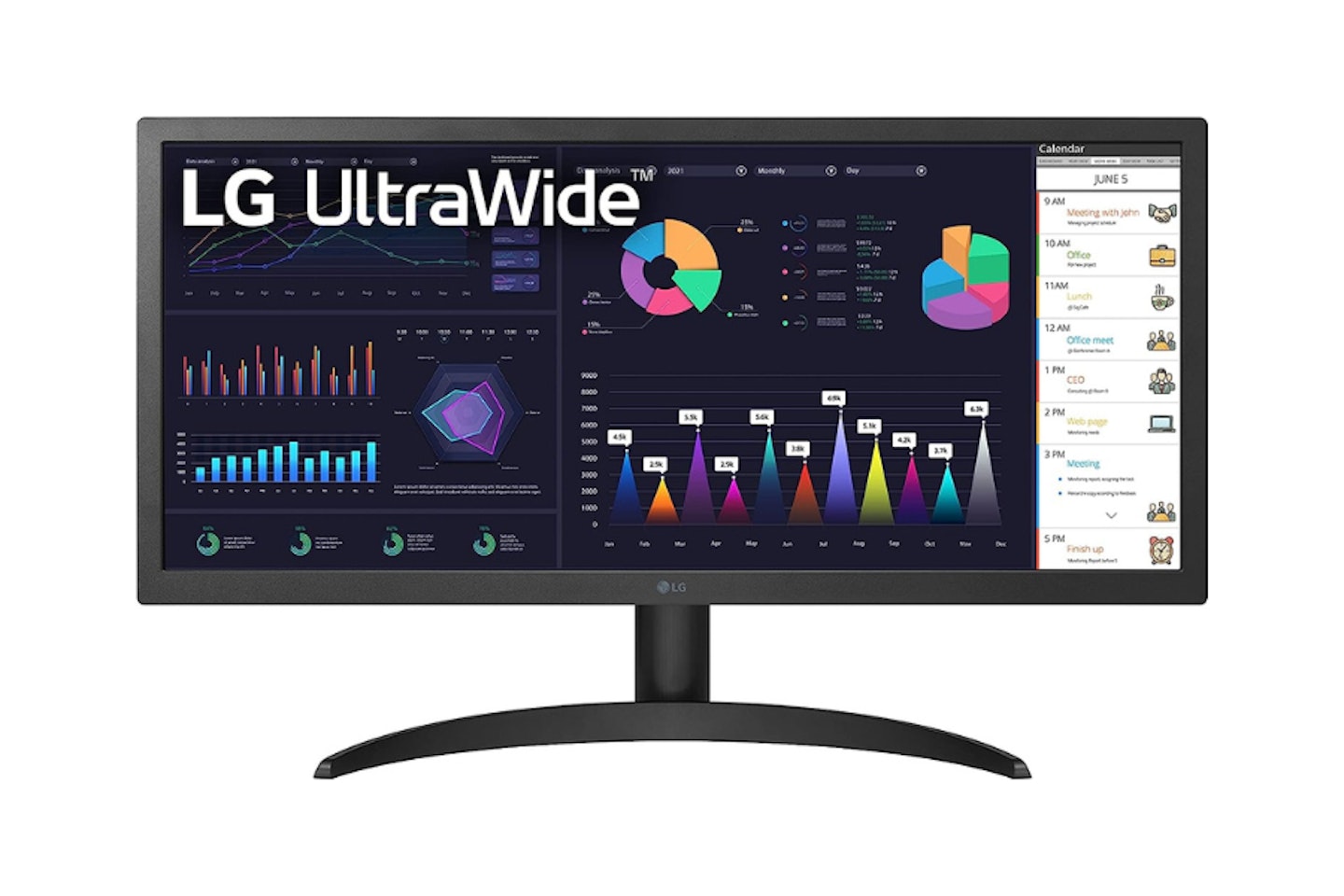 LG Electronics 26-inch 1080p UltraWide Monitor 26WQ500 