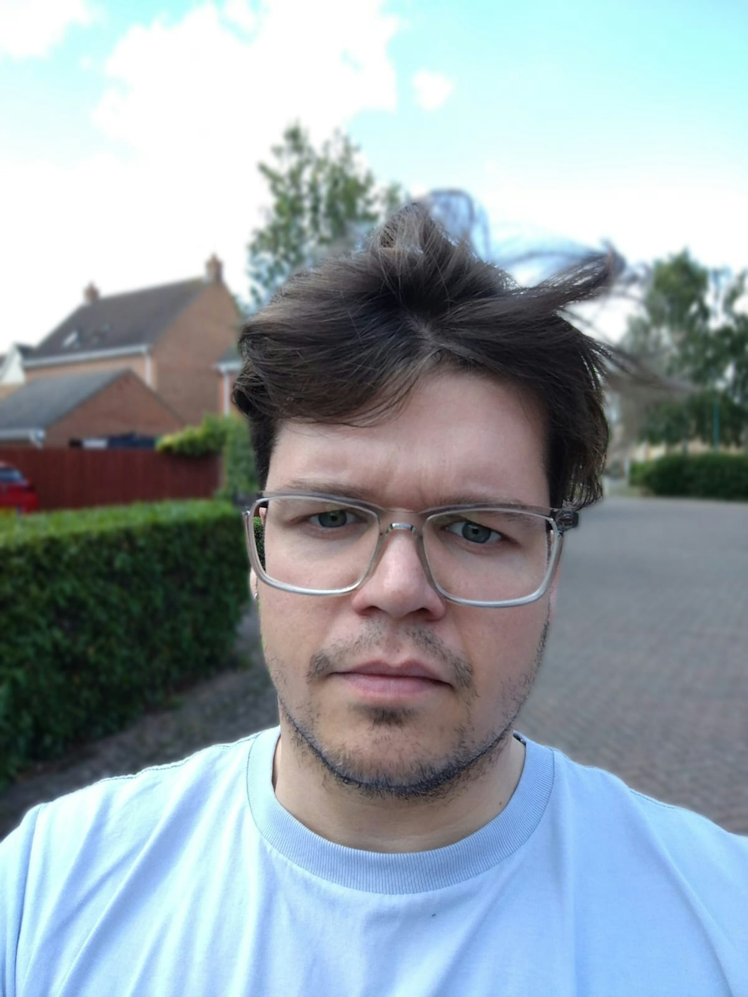 Nokia XR21 camera sample - selfie, filtered