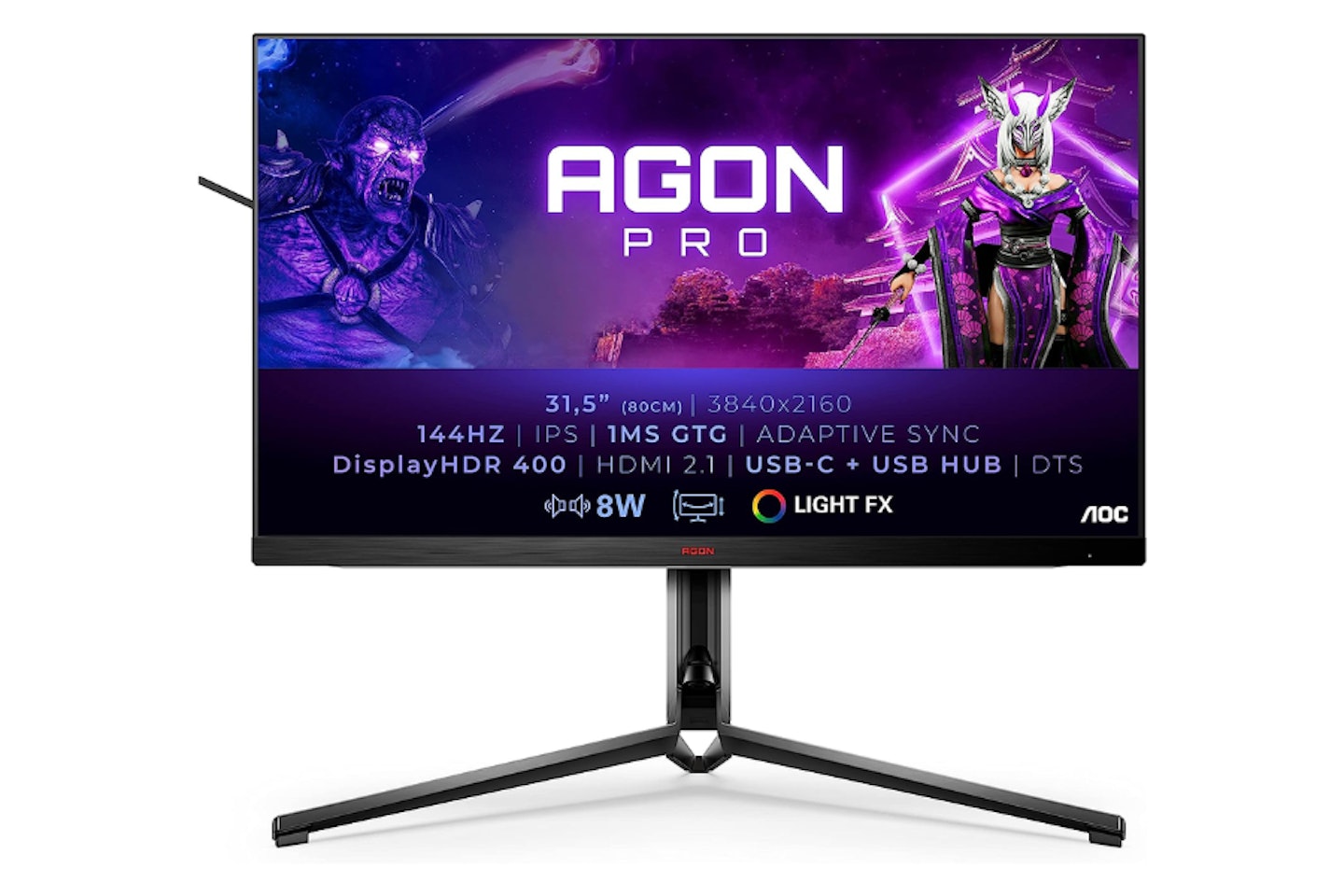 AOC AGON AG324UX - 32 Inch 4K UHD Gaming Monitor - one of the Best monitors for PS5